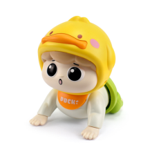 Music Crawling Doll Baby Toy 0-1 Year Old Learning Crawling Guidance Soothing Toy