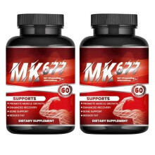 (2BOTTLES) M K677 Male Enhancement 60 Capsules - Energy & Stamina - Men's Health Supplement