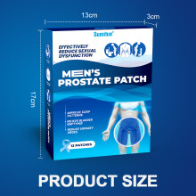 Emplastro de próstata para saúde masculina