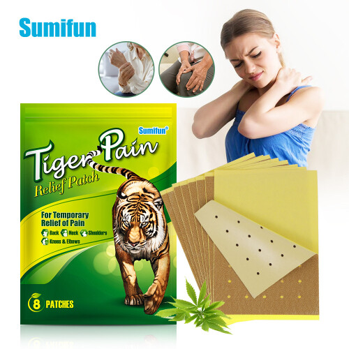 Patch de tigre para joelho, ombro e pescoço, cuidados de saúde