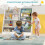 Kids Shelf Children's Bookcase (White) 4