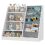 Kids Shelf Children's Bookcase (White) 1