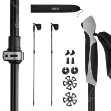 Nordic Walking Poles, Adjustable, Lightweight