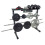 Weights Rack for Barbells & Dumbbells, Steel Storage 6
