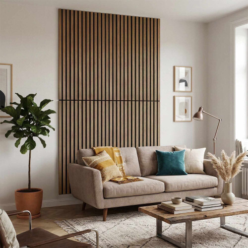 Akustikwandpaneele, 120 x 60 cm, Holzfurnier 2