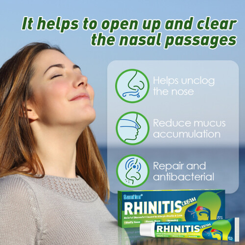 Creme nasal para congestão nasal e coceira 2