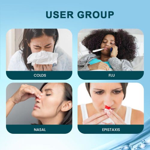 Solução de limpeza nasal com spray nasal salino 1