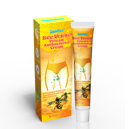 Creme para coceira púbica masculino Bee Venom