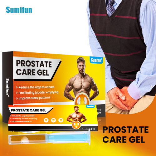 Gel antibacteriano para cuidado da próstata masculino