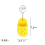 5pcs Mini Hole Shoe Keychains 5