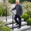 Living And Home ﻿ 3-4 Steps Outdoor Adjustable Stair Handrail Railing 2