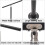 Living And Home ﻿ 3-4 Steps Outdoor Adjustable Stair Handrail Railing 5