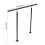 Living And Home ﻿ 3-4 Steps Outdoor Adjustable Stair Handrail Railing 6