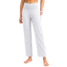 Women's yoga pants, wide-leg pants, comfortable,-White XL