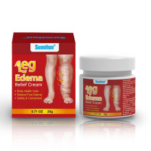 Creme para edema, creme de massagem de longa duração para aliviar o inchaço nas pernas