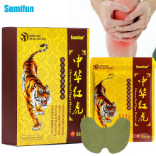 Patch de tigre vermelho chinês adesivo de gesso para cuidados com os joelhos