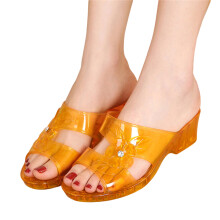 Sandales à glissière en gelée ornées de strass pour dames,-Or 38