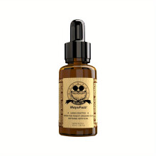 (1 Pack) Spray para barba de 1,01 onças com rolo, spray hidratante nutritivo para barbas grossas