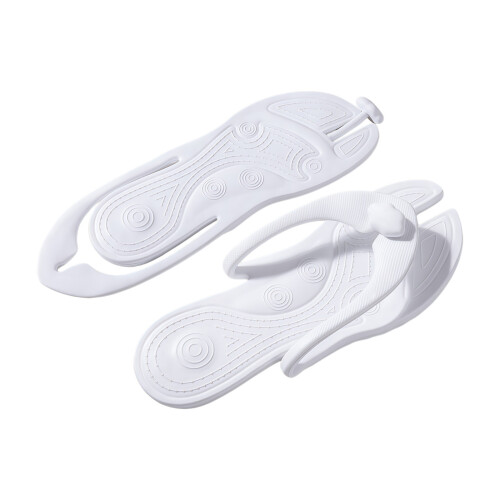 Dames Heren Antislip-slippers Opvouwbaar ontwerp-Wit 4