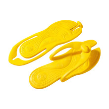 Rutschfeste, faltbare Flip-Flops für Damen und Herren,-Gelb 1