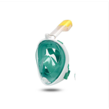 (Green, L/XL) Máscara de mergulho facial completa |Snorkel em águas rasas