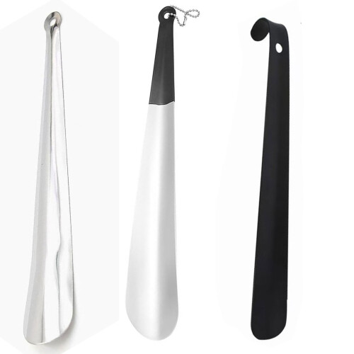 Schuhheber mit ergonomischem Griff, Schuhlöffel-schwarzer Griff 2