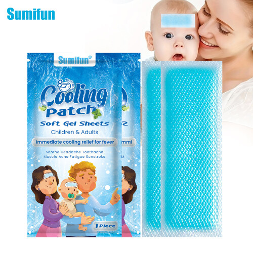 Patch de resfriamento, Patch de resfriamento, Patch de hidrogel, Patch de resfriamento para testa, Patch de resfriamento 1