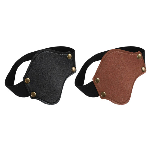 Motorrad-Schuhschutz, abriebfester Leder-Schuhüberzug-Schwarz 1