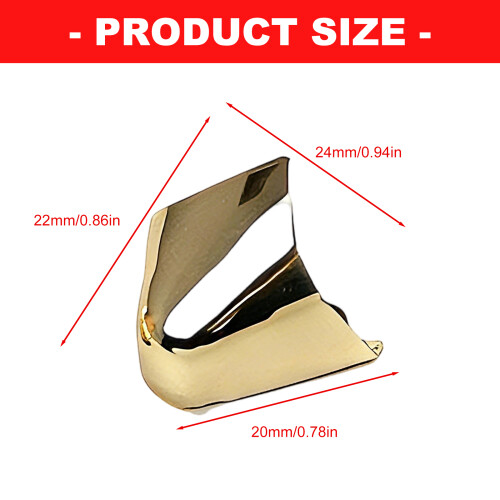 6 Stücke High Heels Spitze Abdeckungen Schuhe Spitz-Silber 2