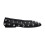 Lässige Damen-Slipper mit rundem Oberteil und-38 Schwarz 7