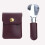 Portable Folding Shoehorn with PU Leather Handle Shoe-Blue 2