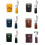 Portable Folding Shoehorn with PU Leather Handle Shoe-Blue 6