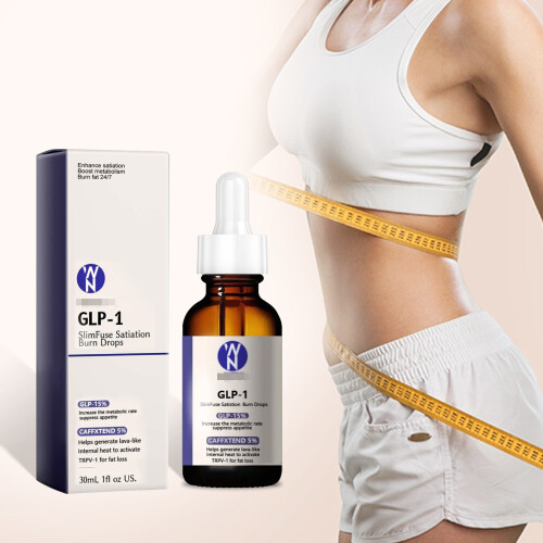 Gotas de suplementos dietéticos saudáveis 1