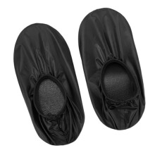 Waterproof Dustproof Bowling Shoe Covers Oxford Fabric-Black S