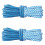 Reflective Polyester Shoelaces 120cm Long Anti Slip-Sky Blue 1