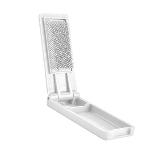 Brosse à chaussures de danse en poils d'acier, légère,-Blanc