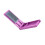 Rustproof Steel Bristles Dance Shoe Brush Foldable-Purple 1