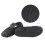 La chaussure de bowling antipoussière imperméable couvre-Noir L 6