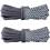 Reflective Circular Shoe Laces 120cm Long For-Dark Grey 1