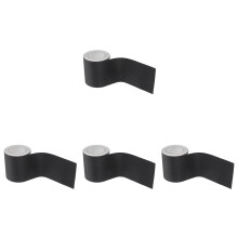 Moulures Plinthes Adhésives PVC Noires Décoratives