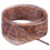 Lacets plats larges imprimés léopard,-marron 120cm 1