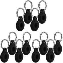12St Zwarte Siliconen Tracer Cover Alu Bescherming Voor Dier Halsband