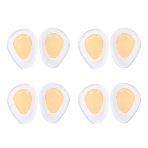 4 paires d'autocollants-transparent ou système d'exploitation
