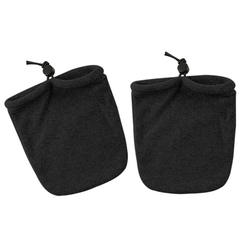 Toe Protector with Adjustable Drawstring Design Winter-Black
