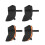 Couvre-chaussures coupe-vent, isolation thermique,-Réguliers 2
