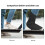 Couvre-chaussures coupe-vent, isolation thermique,-Réguliers 5