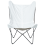 Beliani Armchair NYBRO Velvet White 7