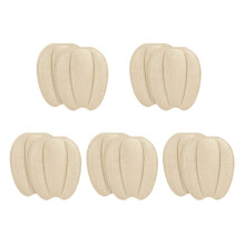 10Pcs Adhesive Shoe Insert Pad with Sponge Cushioning-apricot