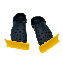 Customizable Shoe Charm Snow Plow Design For Casual-yellow pair