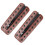 Waterproof PU Leather Shoelace Zippered Closure-brown 1